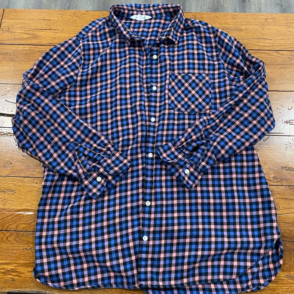 Tunic length button up